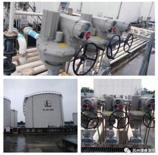 蘇州博睿協助中石化馬鞍山江邊油庫完成一批罐根閥改造